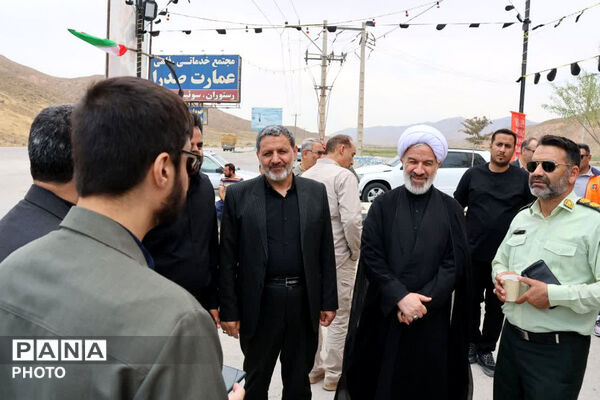 موکب بین‌راهی «رهبر شهیدم» در جاجرم 