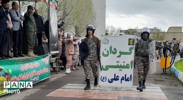 رزمایش جان‌فدا برای ایران امام رضایی در سراب