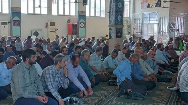 اقامه نماز عید سعید قربان در فریدونکنار