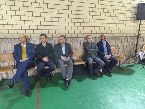 نمایش اقتدار در مدرسه میثم رشت