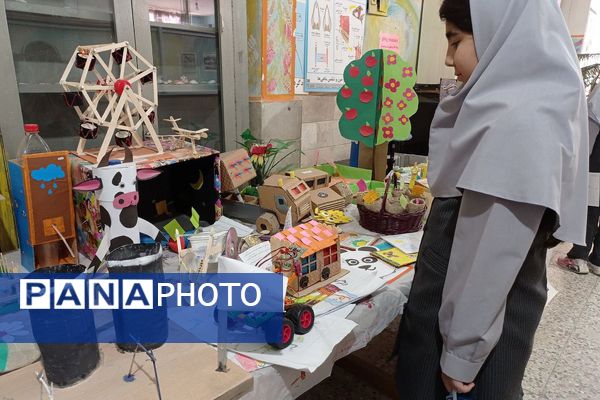 بازدید دانش‌آموزان سال اولی دبیرستان اندیشه‌نفیس شهرستان فیروزکوه از پژوهش‌سرا