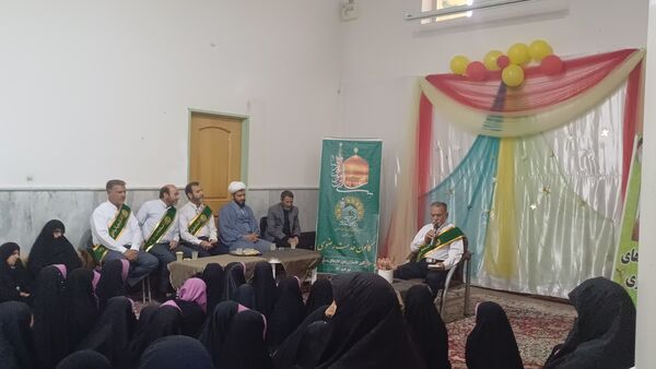 جشن ولادت امام رضا(ع) در مسجد ابوالفضل شهر حبیب آباد 