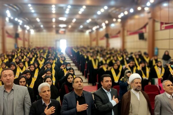  همایش یاوران انقلاب در اداره آموزش و پرورش رباط‌کریم
