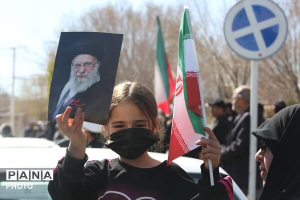 قیام مردم انقلابی شهر کهک قم به خونخواهی رهبر شهید 