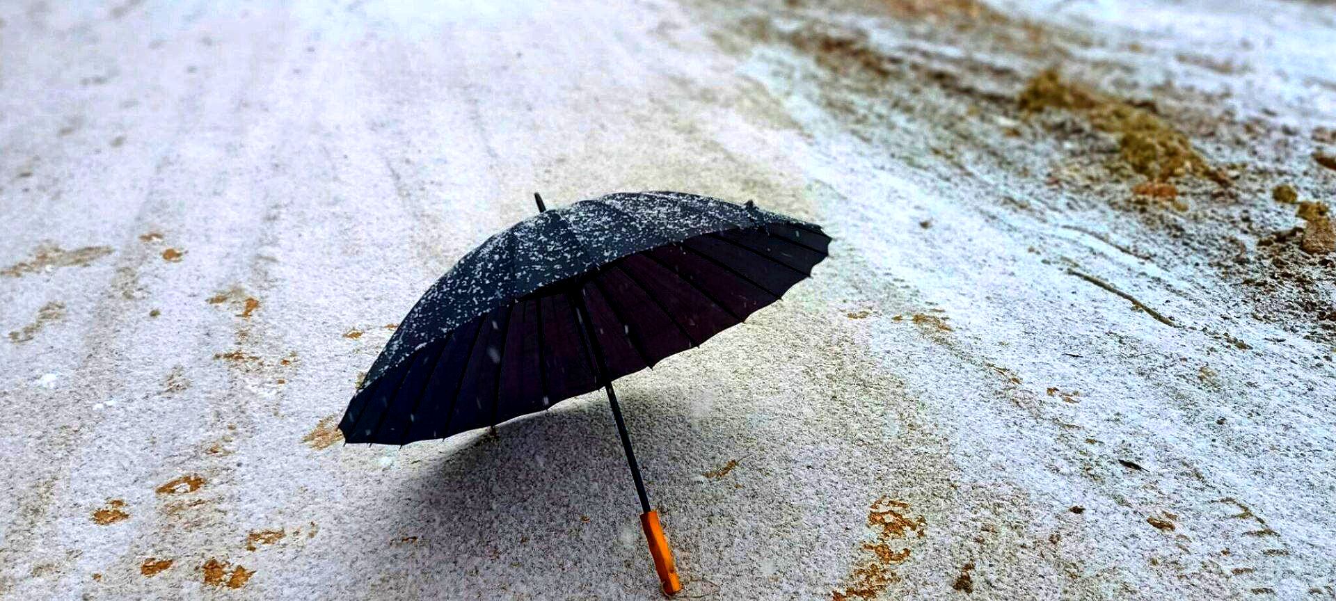 بارش برف در میانکوه 
