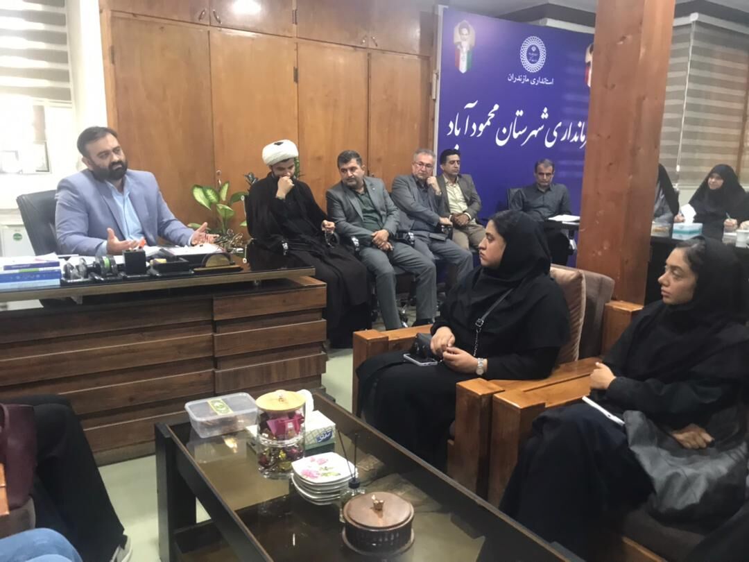 برگزاری جلسه ستاد امور جوانان در محمودآباد