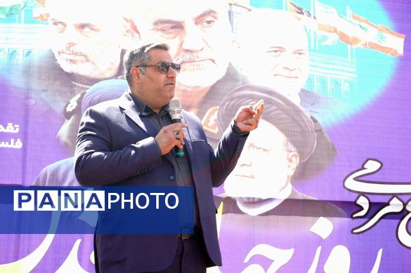 طنین فریاد قدس در خیابان‌های تربت حیدریه 