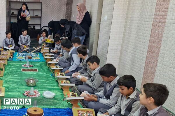 افتتاحیه طرح مصباح الهدی در دبستان پسرانه بانو ابوالوفا ناحیه دو شهرری 