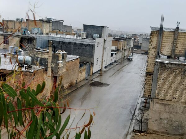 لردگان زیر باران، طراوت زمستانی در دل کوهستان