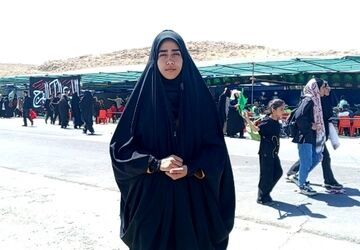 خیزش عاشقانه زائران پیاده به سوی مشهد