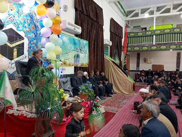 جشن میلاد امام مهدی(عج) در شهر تیتکانلو