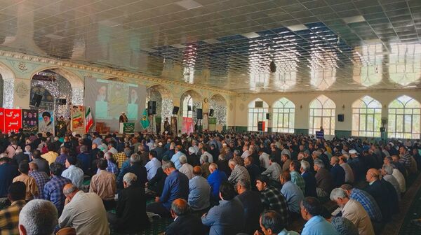 نماز عبادی سیاسی جمعه کاشمر 