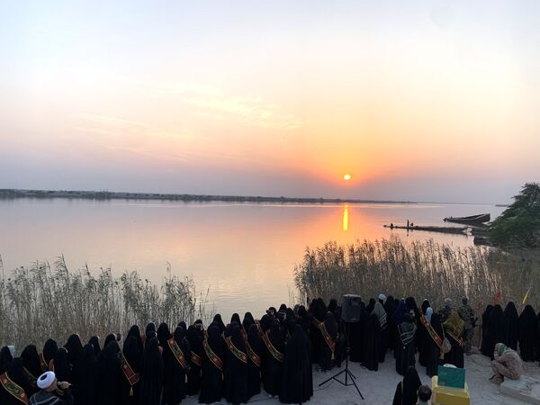 اعزام دانش‌آموزان دبیرستان شاهد شهرکرد به شلمچه
