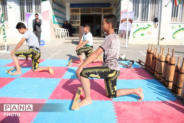 افتتاحیه طرح مهارت‌آموزی ورزشی در مدرسه شهید بهشتی شهرستان فریدن 
