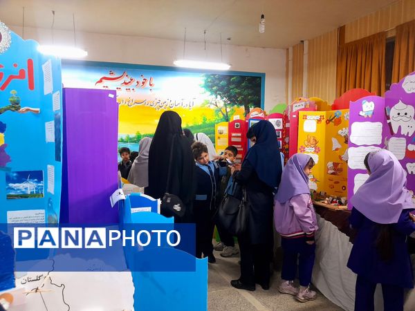 نمایشگاه طرح جابر در دبیرستان بیت المقدس قائمشهر