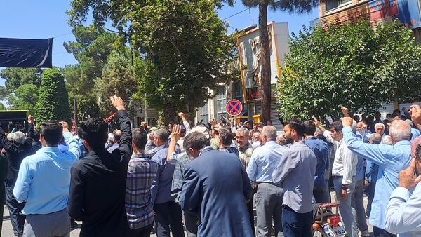 دومین راهپیمایی جمعه خشم در نیشابور 