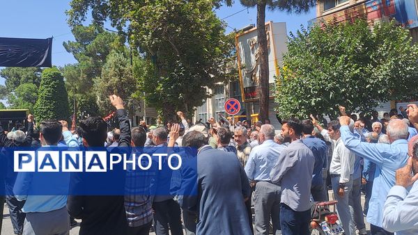 دومین راهپیمایی جمعه خشم در نیشابور 