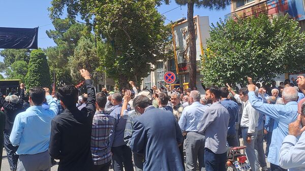 دومین راهپیمایی جمعه خشم در نیشابور 
