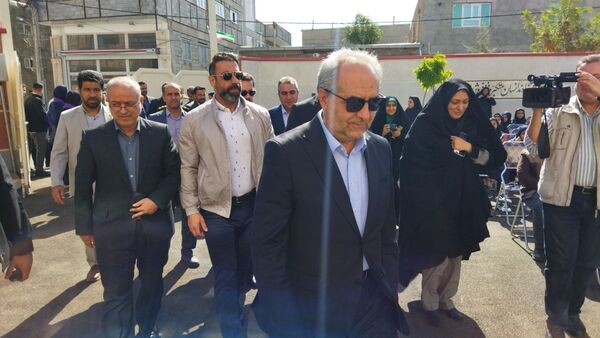 افتتاح مدرسه ۶ کلاسه «بانو مهین شادمان»