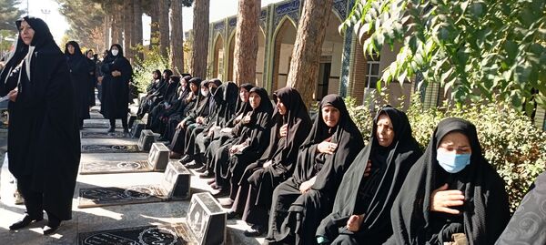 مراسم تشییع پیکر جانباز شهید علی فتح آبادی