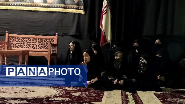 مراسم شب‌دهم محرم در هیئت فرهنگیان  نیشابور