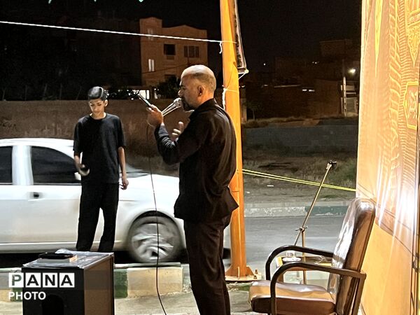 مراسم شور حسینی در ساوجبلاغ شهرک ینگی امام
