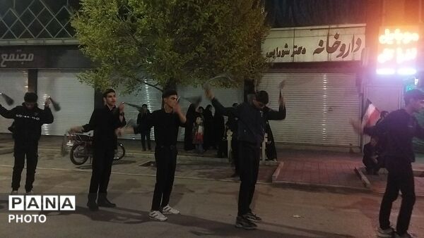 گذری بر فعالیت هیئت ابوالفضلی شهرستان نیشابور در روستای اردمه در نیشابور