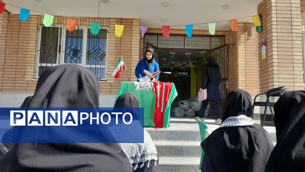 زنگ انقلاب در مدرسه فاروق منصور عباسی شهرستان اردل