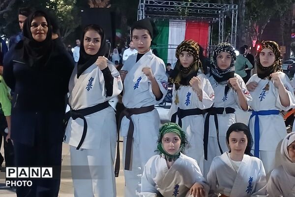 رزمایش اقتدار با حضور گردان‌های جانفدا در نسیم‌شهر