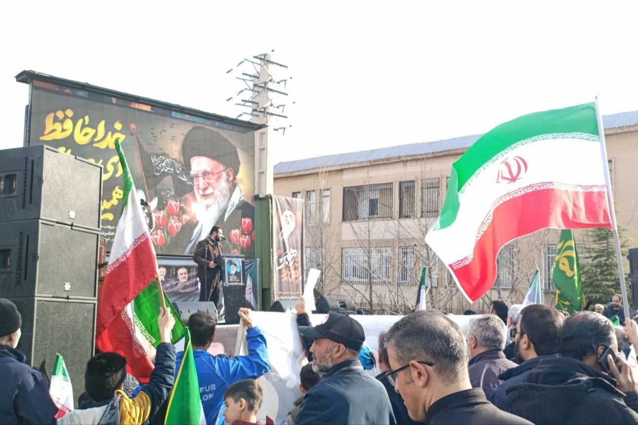 تجمع منتقمین امام امت حضرت آیت الله خامنه ای شهر پردیس 