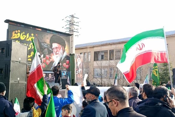تجمع منتقمین امام امت حضرت آیت الله خامنه ای شهر پردیس 