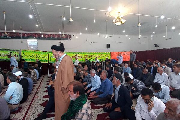 راهپیمایی روز قدس در سعدآباد