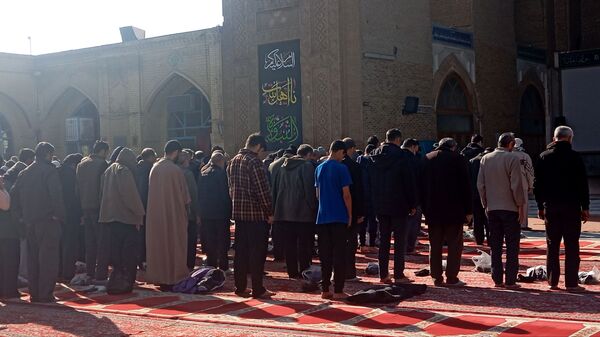 اقامه نماز  باران در نیشابور