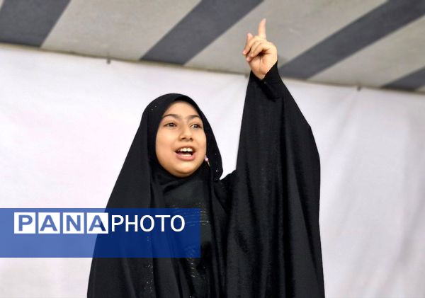 گردهمایی کودکان عاشورایی در گلوگاه 