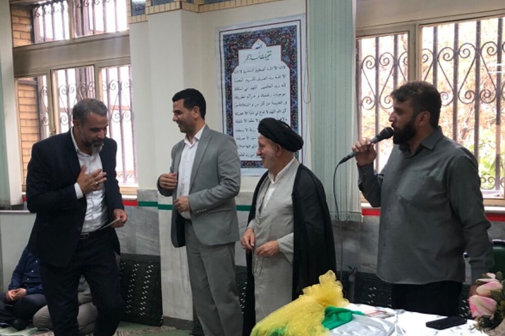 تجلیل از سادات فرهنگی به‌مناسبت عید غدیر خم در ناحیه 2 شهرری 