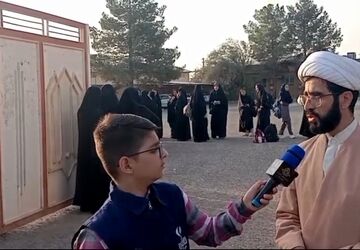 اعزام دانش‌آموزان دبیرستان حضرت معصومه(س) جعفریه قم به اردوگاه ملاصدرا شهر کهک