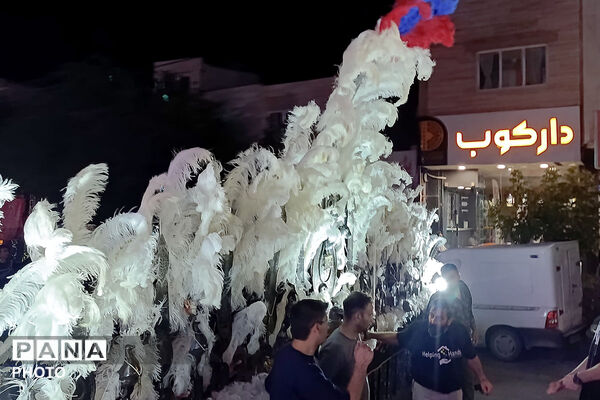 بجنورد یکپارچه در سوگ حسین(ع)