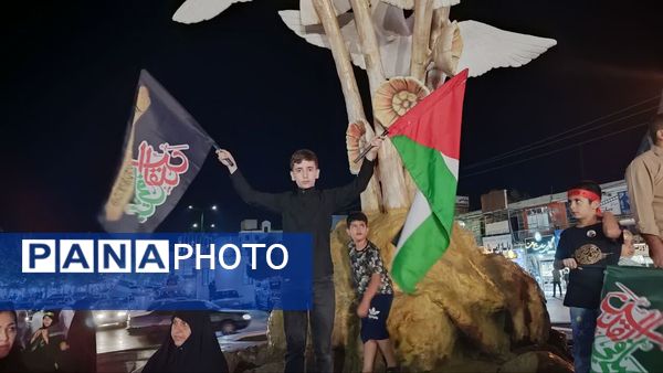 تجمع مردم یاسوج در سوگ شهادت سیدحسن نصرالله