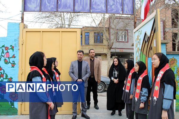 آغاز بهار دانایی در دهه فجر و افتتاح بسته ایرانمون در مدرسه نسترن سملقان