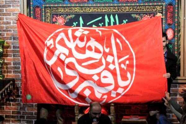 مراسم اعتکاف در مسجد سیدالشهداء رباط‌کریم