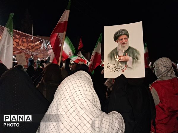  یازدهمین شب مراسم شهادت آیت الله سید علی خامنه‌ای در بلوار فضل 