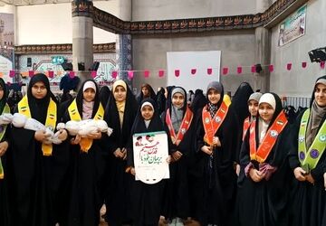 نمایش حضور محمود‌آبادی‌ها در راهپیمایی روز قدس 