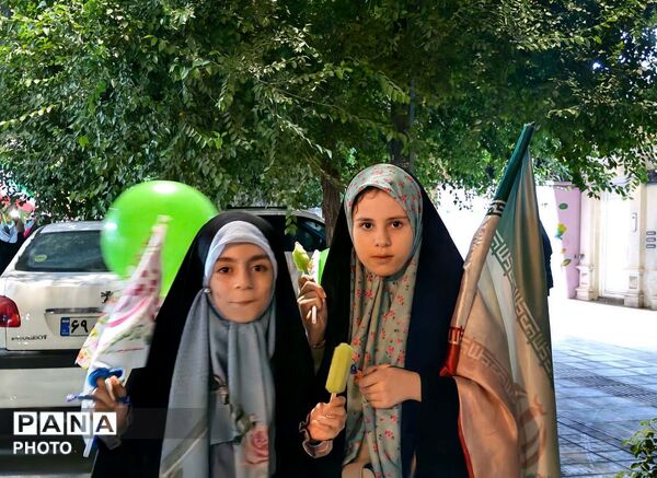 جلوه هایی از جشن غدیر در مواکب مردمی قم 