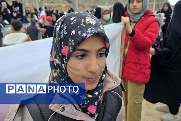 خروش مردم  فلارد در راهپیمایی ۲۲ بهمن