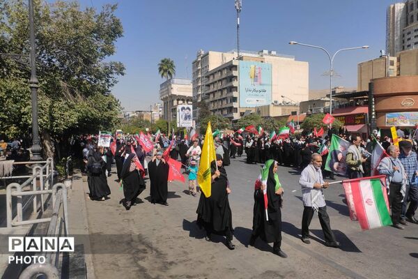 رزمایش بزرگ جان فدای ایران در شیراز