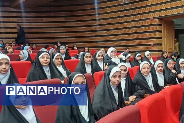 تقدیر از دختران برتر خبرگزاری پانا،رشته‌های قرآنی و فرهنگی و هنری ناحیه دو شهرری 