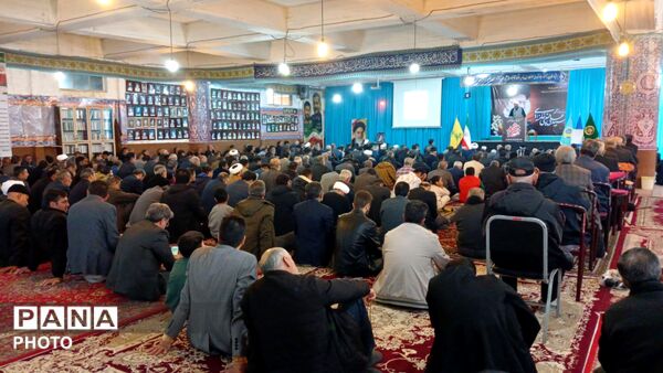 طنین دلنشین دعای مردم غیور فارسان 