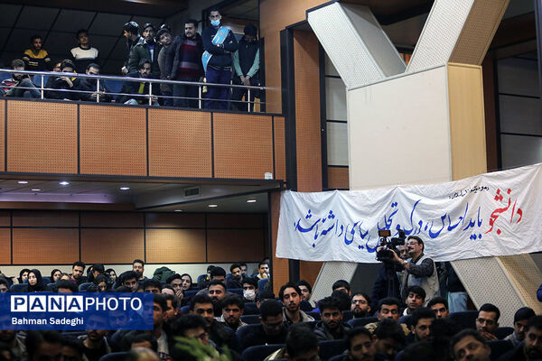 گرامیداشت روز دانشجو با حضور سخنگوی دولت در دانشگاه تربیت دبیر شهید رجایی