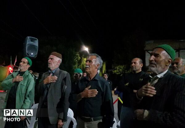 وداع مردم شهر بار نیشابور با رهبر شهید انقلاب