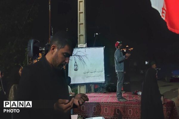 مردم شهر بار یک صدا فریاد زدند لبیک سید مجتبی